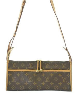 LOUIS VUITTON Shoulder Bag Brown All over pattern